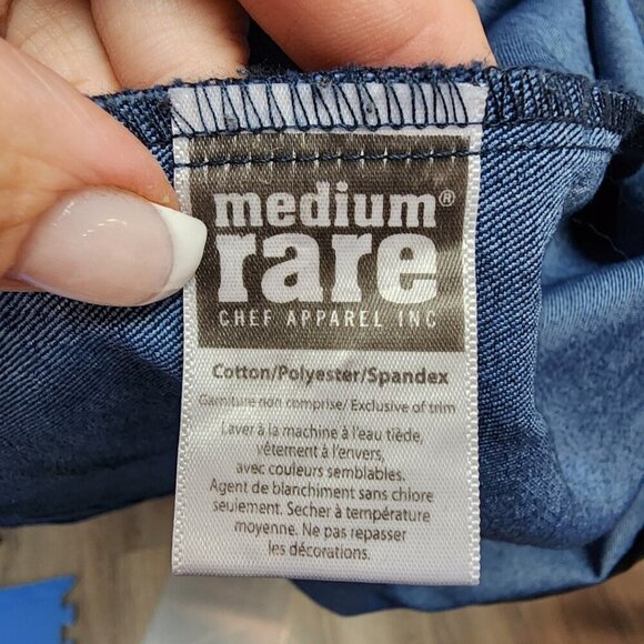 Medium Rare INDIE JACKET Cotton Chefs Jacket Size L - Picture 12 of 12